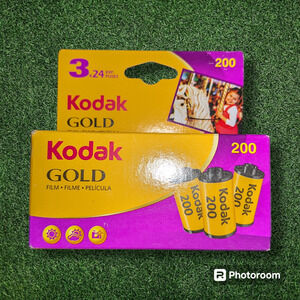 Kodak Gold 200 Color Film - 3 Pack (35mm, 36 Exposures) Expired 01/2016